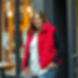 A Cozy Fleece Vest in a Vibrant Color Cozy fleece vest in vibrant color