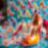 Colorful High Heel Stickers Collection Variety of colorful high heel stickers on display