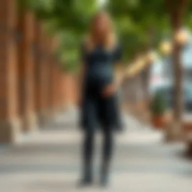 Stylish options for pairing hue leggings