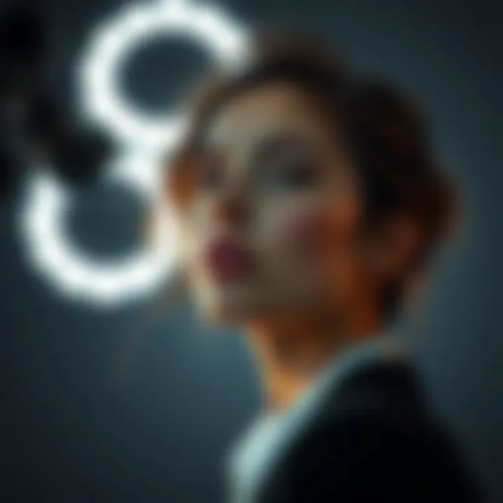 Dynamic Setup Enhancing Features Dynamic setup of ring fill lights enhancing model's features