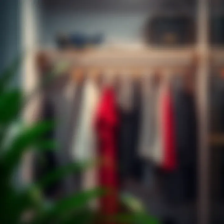 Wardrobe Style with Multi Hanger Solutions Stylish wardrobe integration of multi hanger solutions