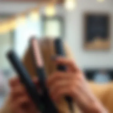 Comparison of mini straighteners highlighting unique features