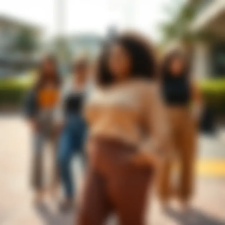 Celebrating Diversity in Plus Size Fashion Diverse body types showcasing pull on straight leg pants