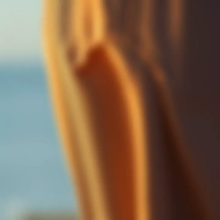 Detailing the Fabric of Plus Size Pants Close-up of fabric texture for plus size pull on straight leg pants