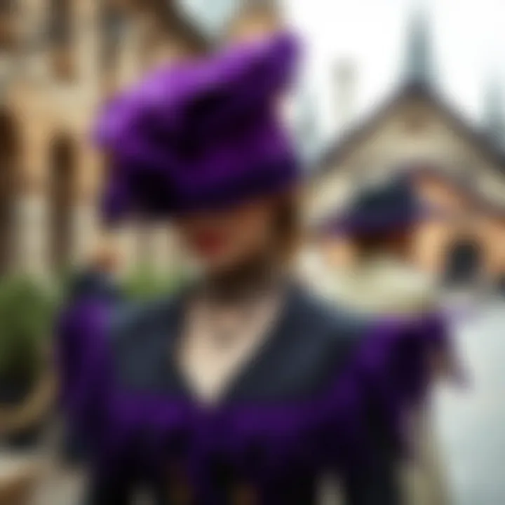 Historical Significance of Purple Fringe Trim Historical examples of purple fringe trim in vintage designs