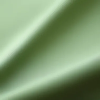 Intricate Texture of Sage Green Table Cover Fabric Close-up of sage green fabric texture for table covers