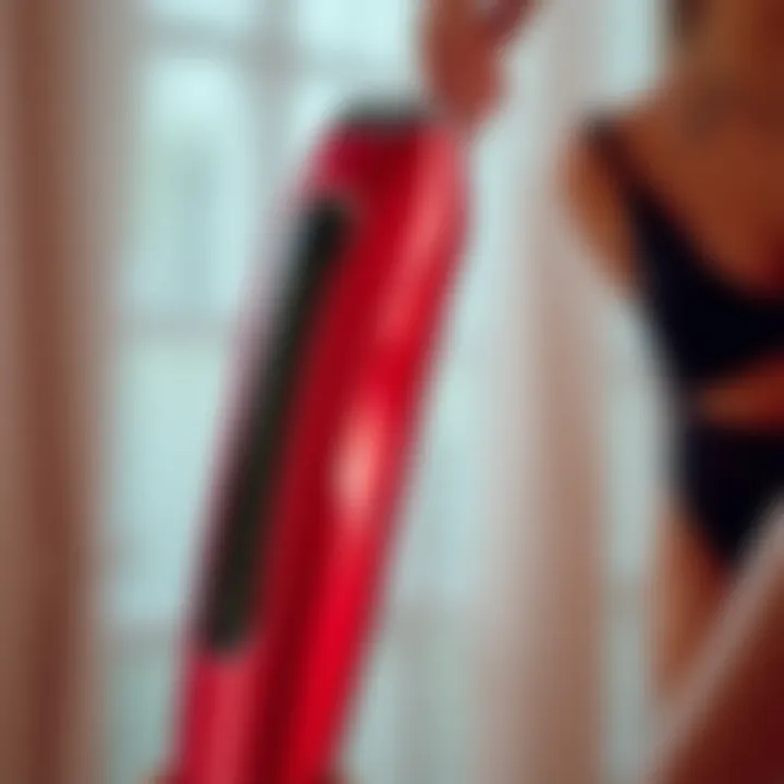 Bikini Trimmer Features for Sensitive Skin A close-up view of a bikini trimmer with sensitive skin features