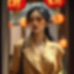 Elegant Shen clothing ensemble highlighting style and fabric quality