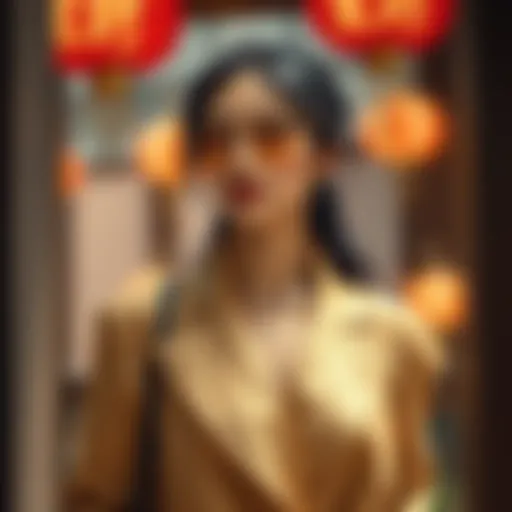 Stylish Shen Clothing Ensemble Elegant Shen clothing ensemble highlighting style and fabric quality