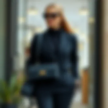 Versatile accessories complementing size 18 office wear