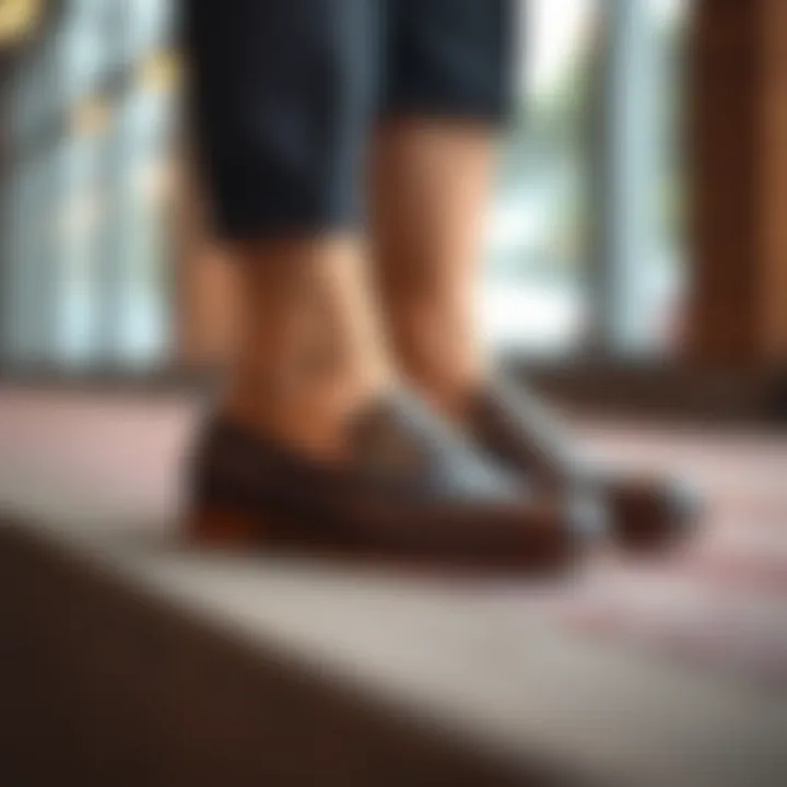 Stylish Loafers for Professional Environments Elegant loafers suitable for office settings