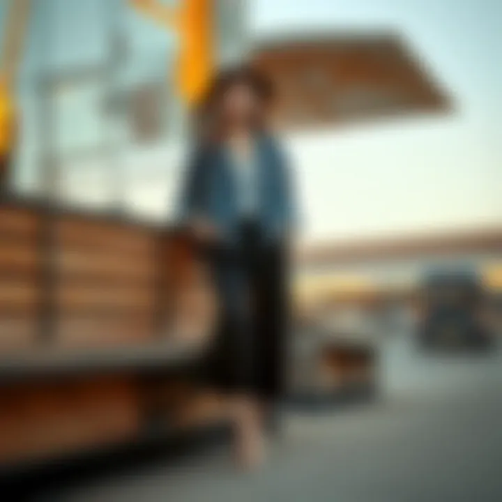 Styling Tips with Ladies Flats A fashionable outfit paired with ladies flats.