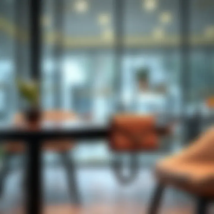 Contemporary Table with a Purse Hook Modern purse hook attached to a stylish table