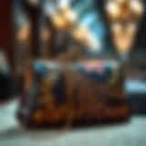 Intricate Embroidery on Silk Clutch Elegant silk clutch purse with intricate embroidery