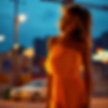 Sustainable practices in neon dress production