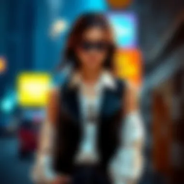 Accessorizing the Black Vest: A Fashion Statement Fashion-forward pairing of a black vest with accessories