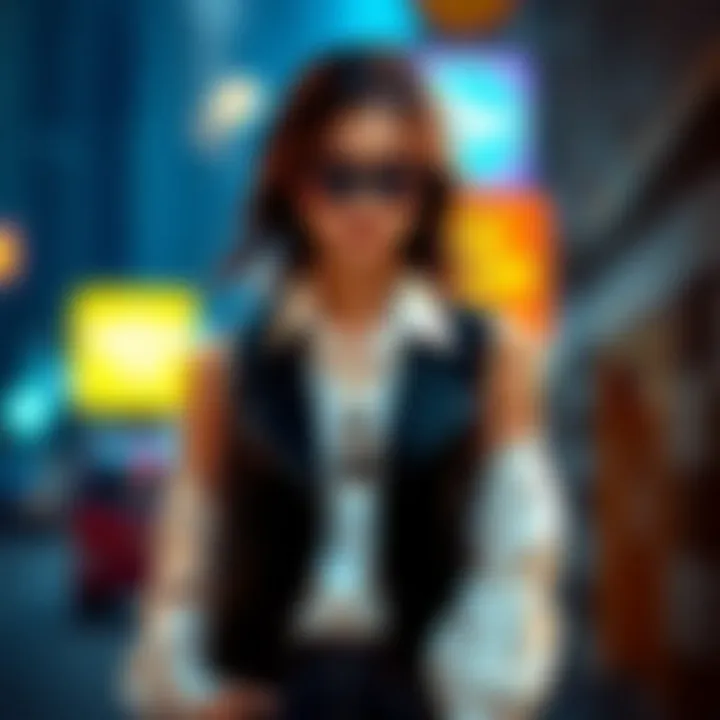 Accessorizing the Black Vest: A Fashion Statement Fashion-forward pairing of a black vest with accessories