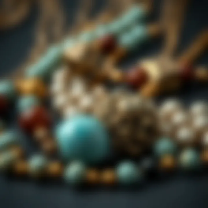 Stunning Jewelry Featuring Clay Beads Finished jewelry pieces featuring clay beads