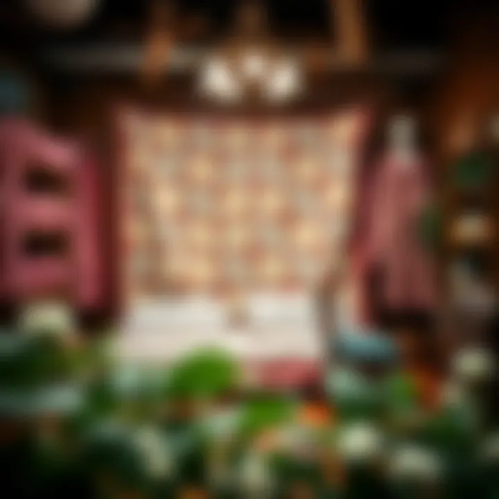 Historical Significance of Seersucker Quilts Historical seersucker quilts displayed in a vintage setting