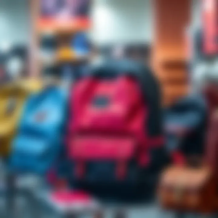 Current Backpack Trends in Fashion Current backpack trends displayed in a collection