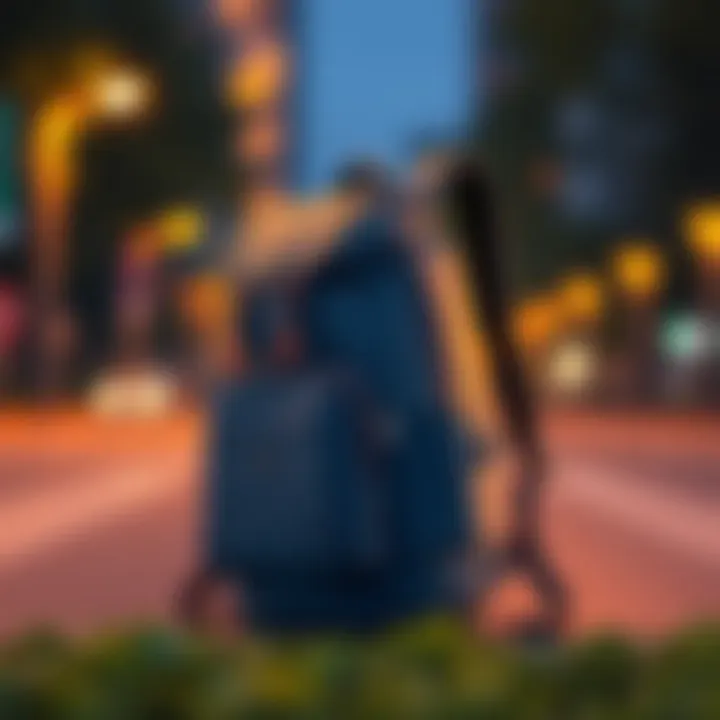 Ergonomic Design for Comfort Ergonomic design of a campus backpack