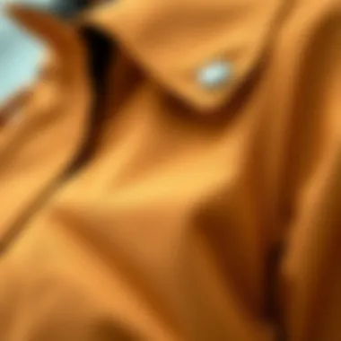 Material Matters: Understanding Commuter Jacket Fabrics Close-up of fabric texture used in commuter jackets
