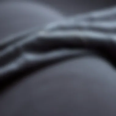 High-Quality Fabric for Comfort Close-up of high-quality fabric used in padded bum leggings