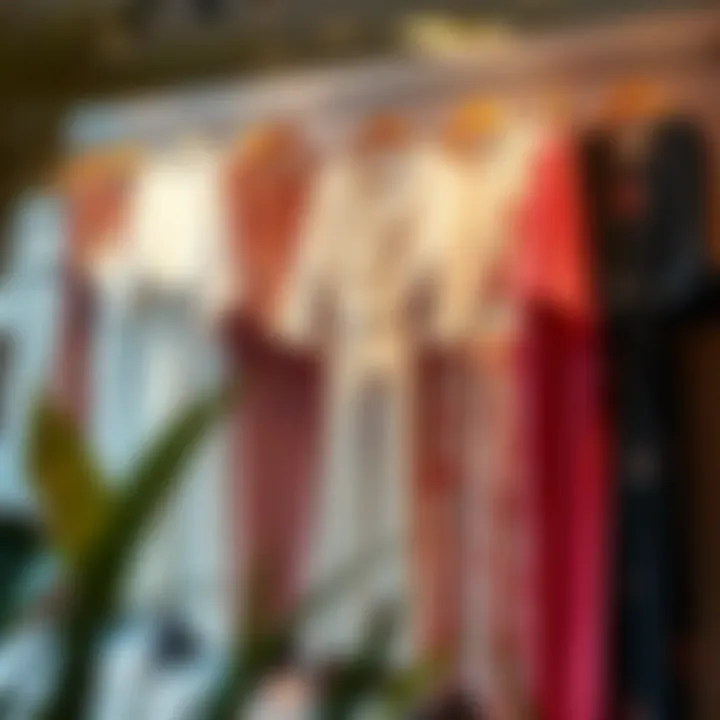 A Display of Nightgown and Robe Combinations A beautifully arranged display of nightgown and robe combinations