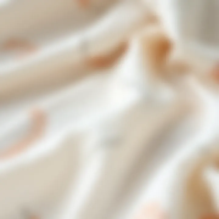 Intricate Patterns of High-Quality Linen Fabric A close-up view of high-quality linen fabric displaying intricate patterns, emphasizing texture and craftsmanship.