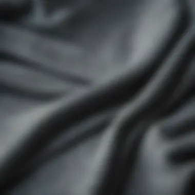 Material Matters: Eco-Friendly Fabrics Close-up of sustainable fabric used in sweatsuits
