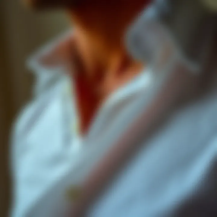 The Fabric of Comfort: Quality Materials in Fitted Undershirts Close-up of high-quality fabric used in fitted undershirts