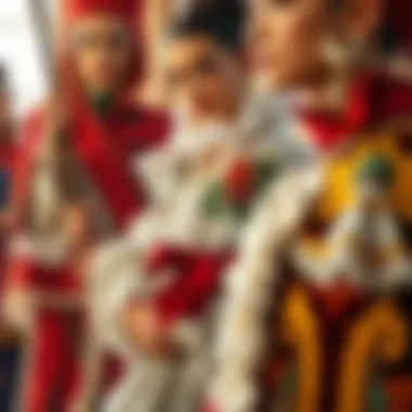 Storytelling Through Fashion Designs Artistic representation of folklore narratives in clothing