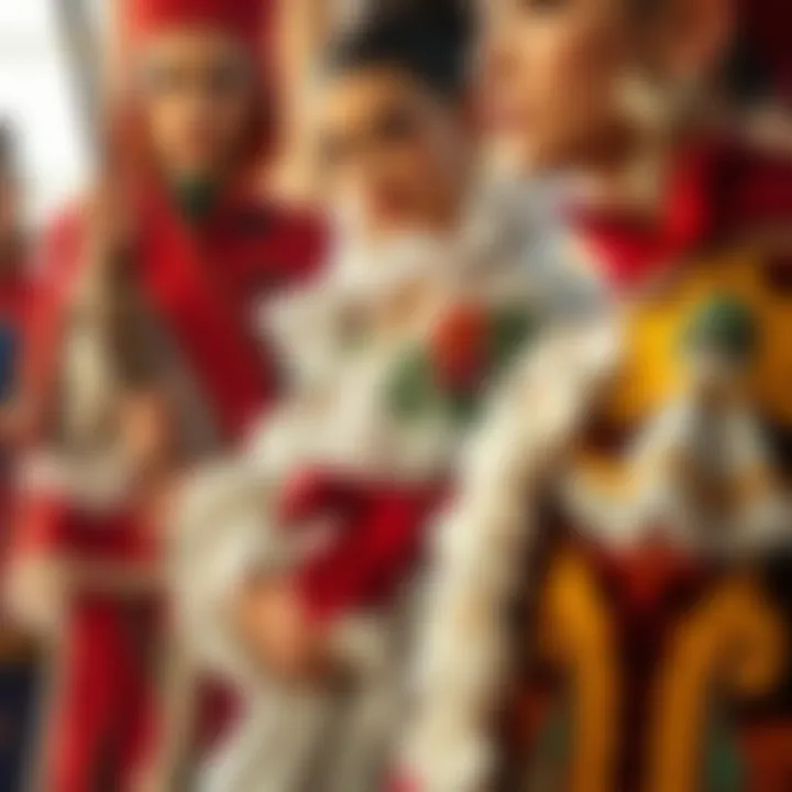 Storytelling Through Fashion Designs Artistic representation of folklore narratives in clothing