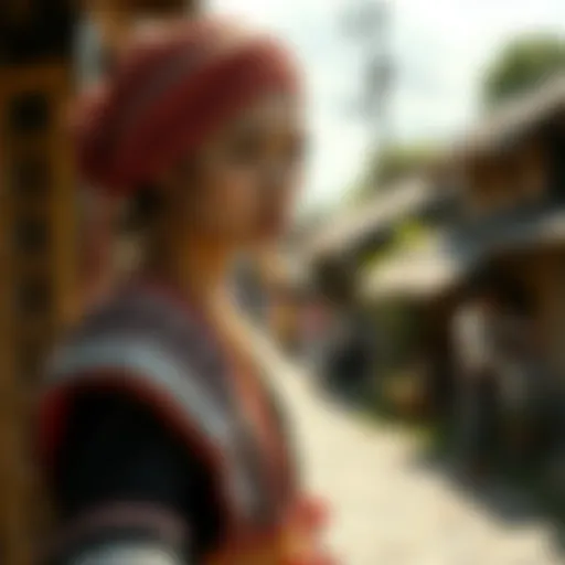 Cultural Heritage in Fashion Traditional garment inspired by folklore