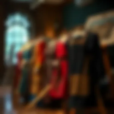 Historical evolution of painting aprons showcased in a visual timeline