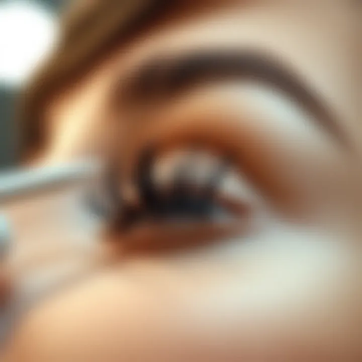 Eyelash Extensions: A Transformative Experience An elegant setup illustrating eyelash extensions process