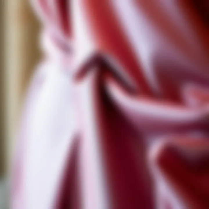 Close-up on luxurious fabrics used in plus size jumpsuits