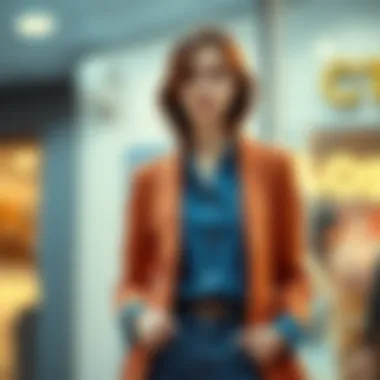 Casual Blazer Top with Denim Ensemble Casual look featuring a blazer top with denim