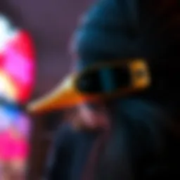 A close-up of a duck bill hair clip in elegant design