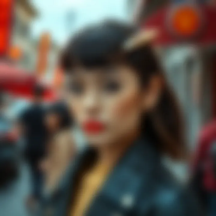 Contemporary Styling with Duck Bill Clips Contemporary styling with duck bill hair clips in diverse settings