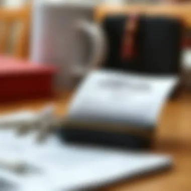 Care instructions neatly displayed beside a zipper key case.