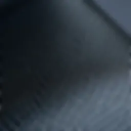 Close-up view of 5D carbon fiber vinyl texture showcasing its unique pattern.