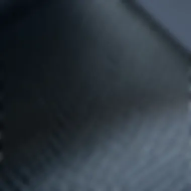 Close-up view of 5D carbon fiber vinyl texture showcasing its unique pattern.