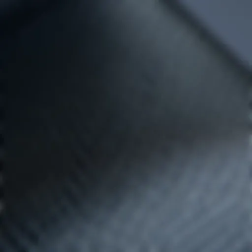 Close-up view of 5D carbon fiber vinyl texture showcasing its unique pattern.
