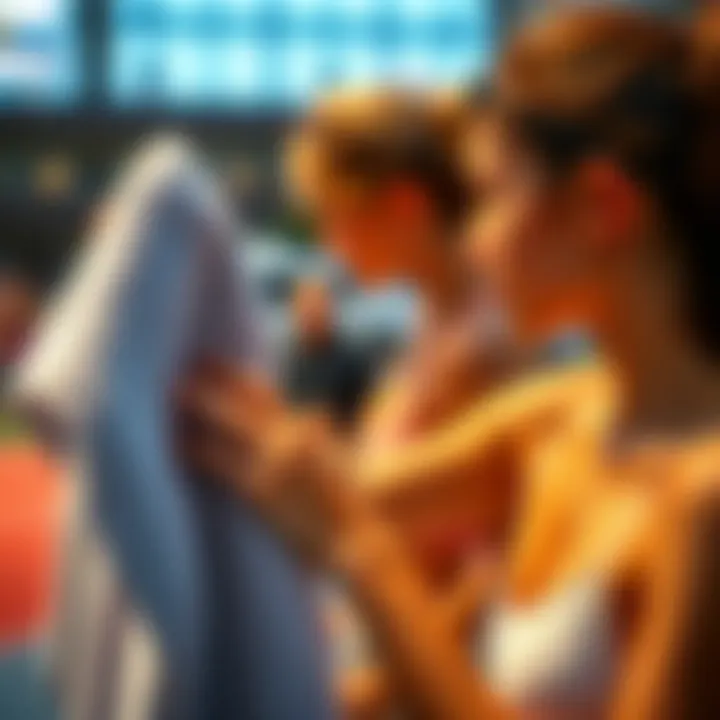 Choosing the Right Quick Dry Towel User selecting the right type of quick dry towel