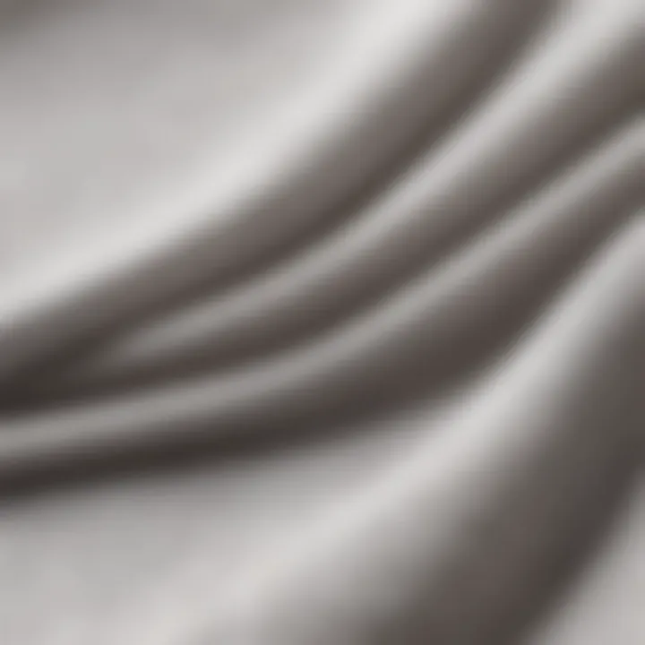 Close-up of fabric texture used in slimming undershirts