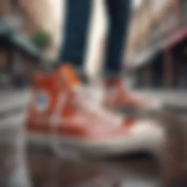 Cultural Impact of Clear Converse Footwear Cultural significance of clear converse shoes in urban settings