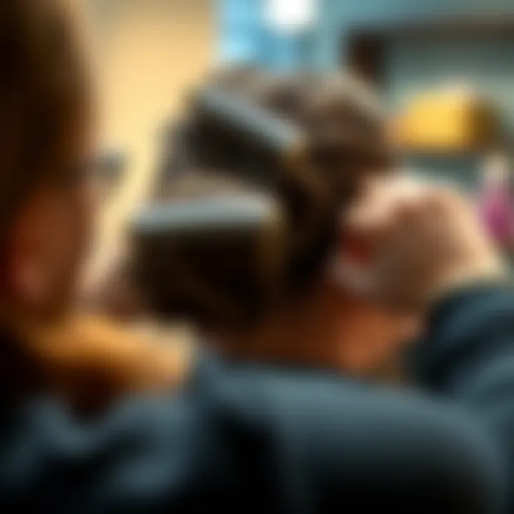 Effective Installation Techniques Demonstration of proper installation technique for root lifting clips