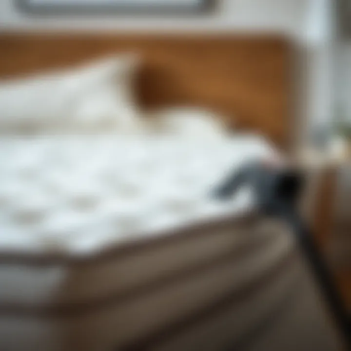 Impact of Vacuuming on Mattress Cleanliness Before and after vacuuming a mattress