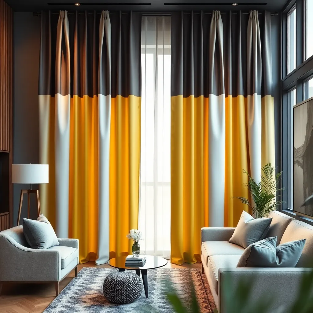 Two Way Drapery Exploring the Beauty of Two Toned Curtain Panels